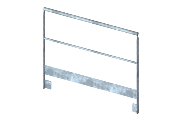 Système de protection antichute de 1470 mm avec résistance de 30 daN/ml, idéal pour environnements industriels.